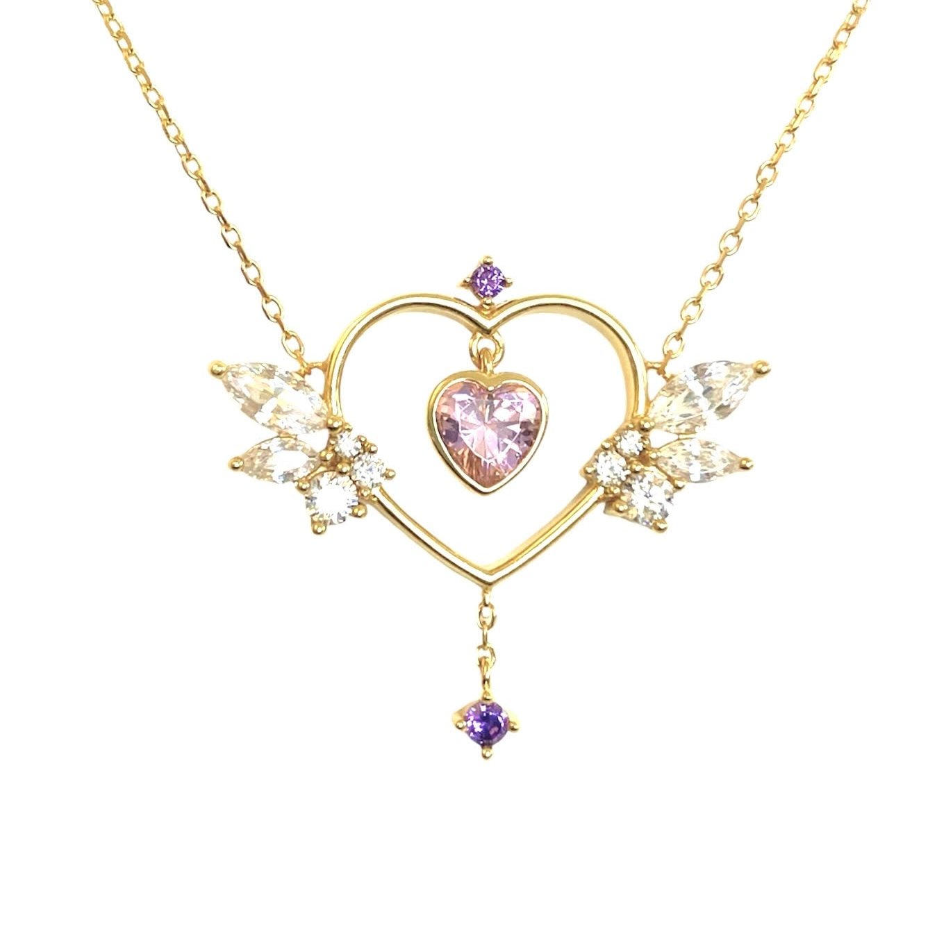 Guardian Angel Statement Necklace