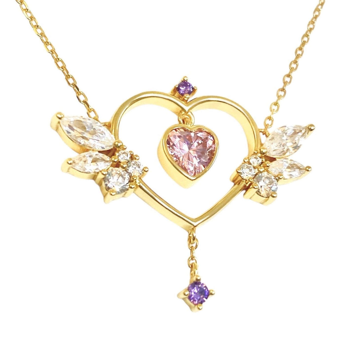 Guardian Angel Statement Necklace