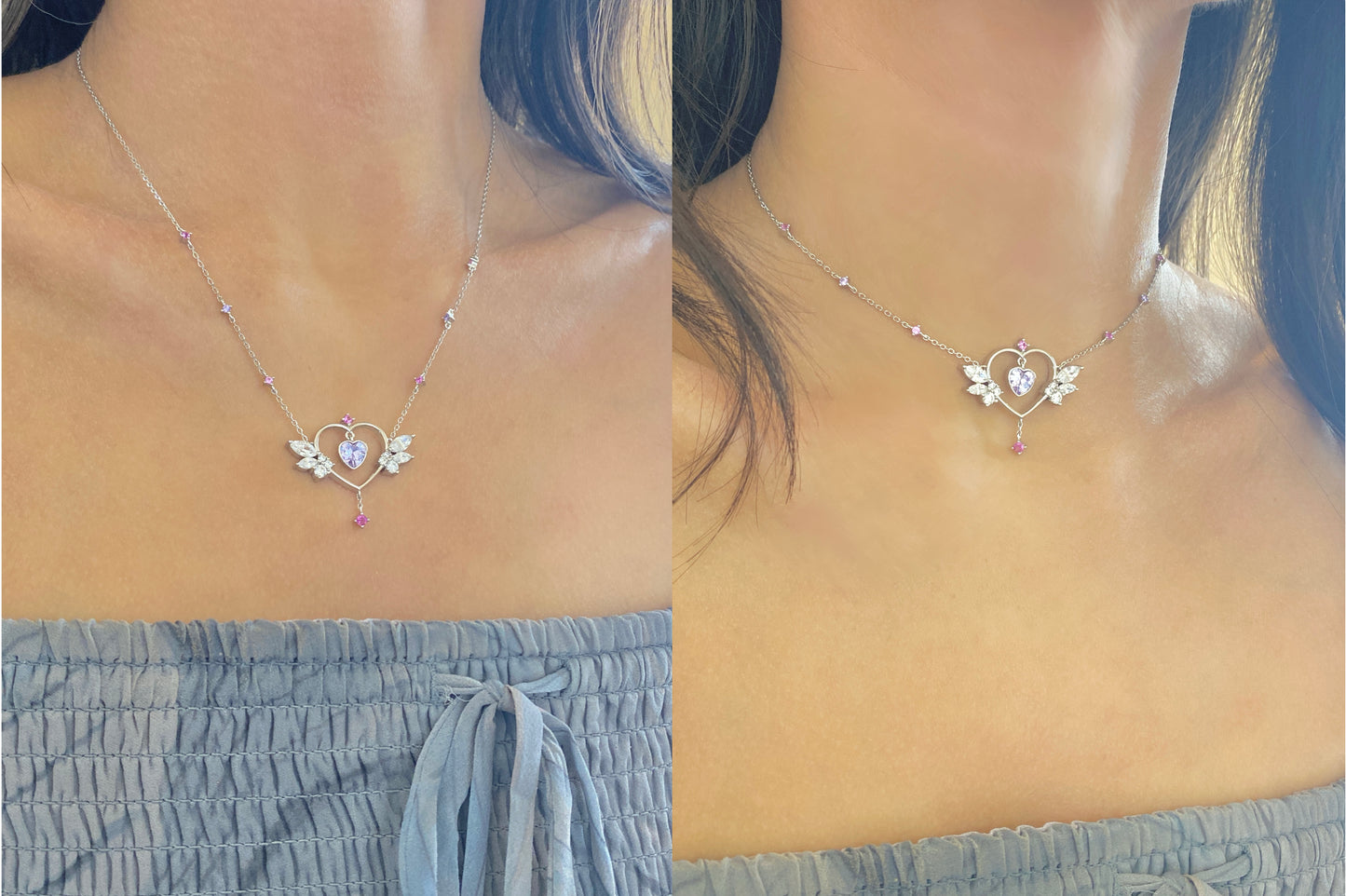 Guardian Angel Statement Necklace (Adjustable)