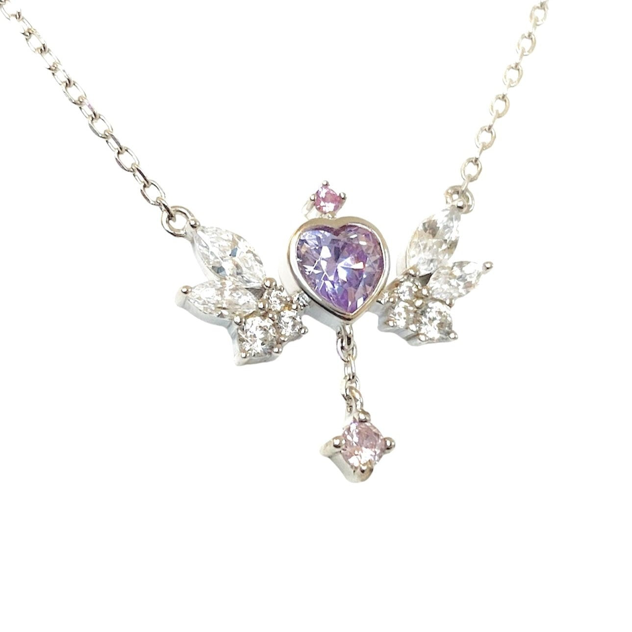 Guardian Angel Dainty Pendant Necklace