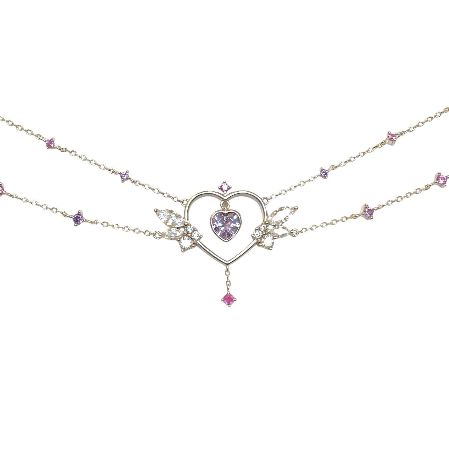 Guardian Angel Double Chain Choker