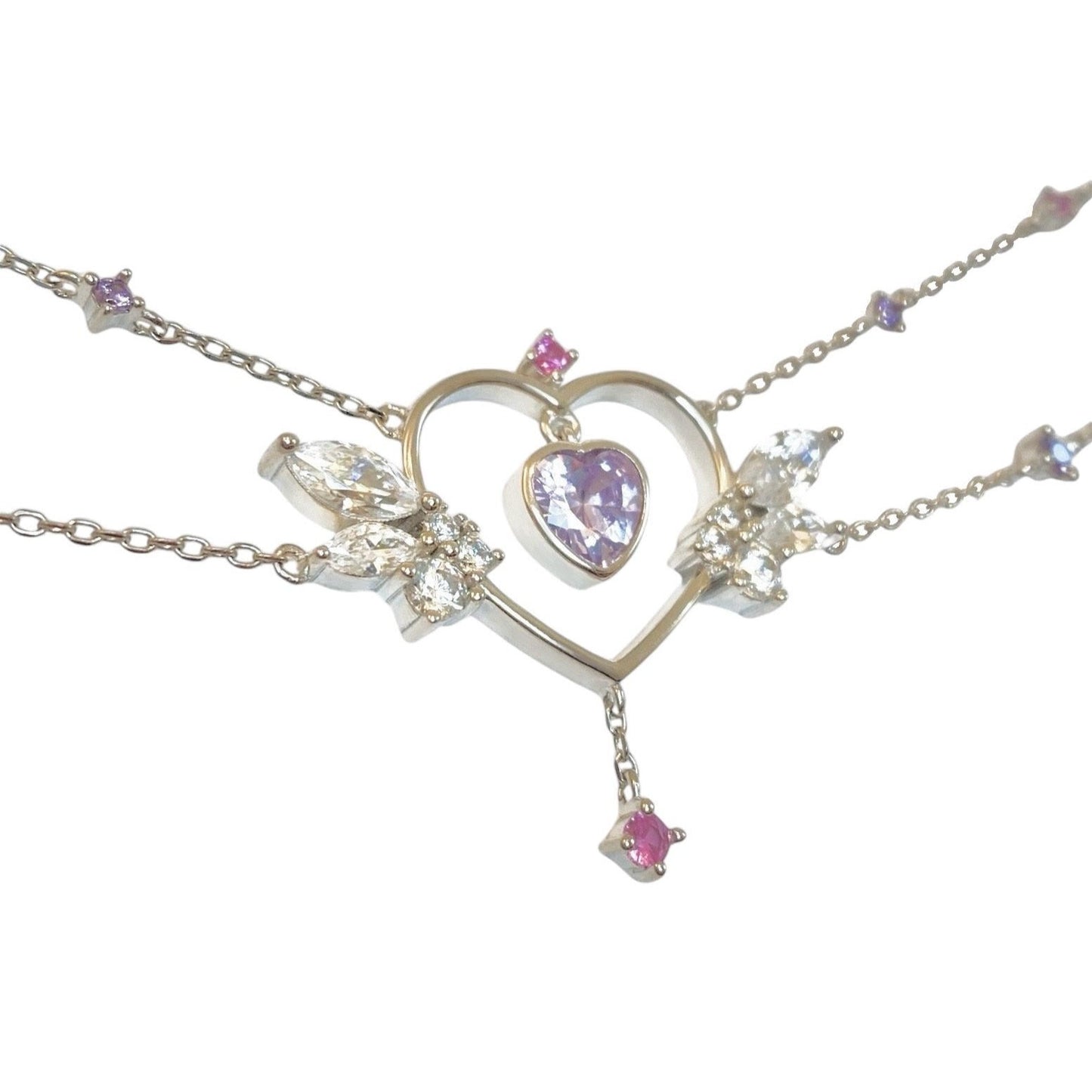 Guardian Angel Double Chain Choker