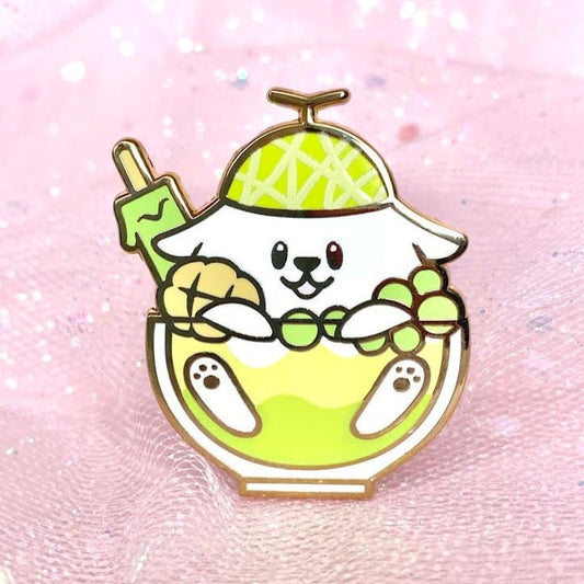 Enamel Pin | Pupbingsu - Melon