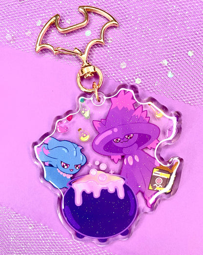 Keychain | Misdreavus x Mismagius Mischief Night