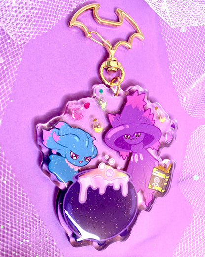 Keychain | Misdreavus x Mismagius Mischief Night