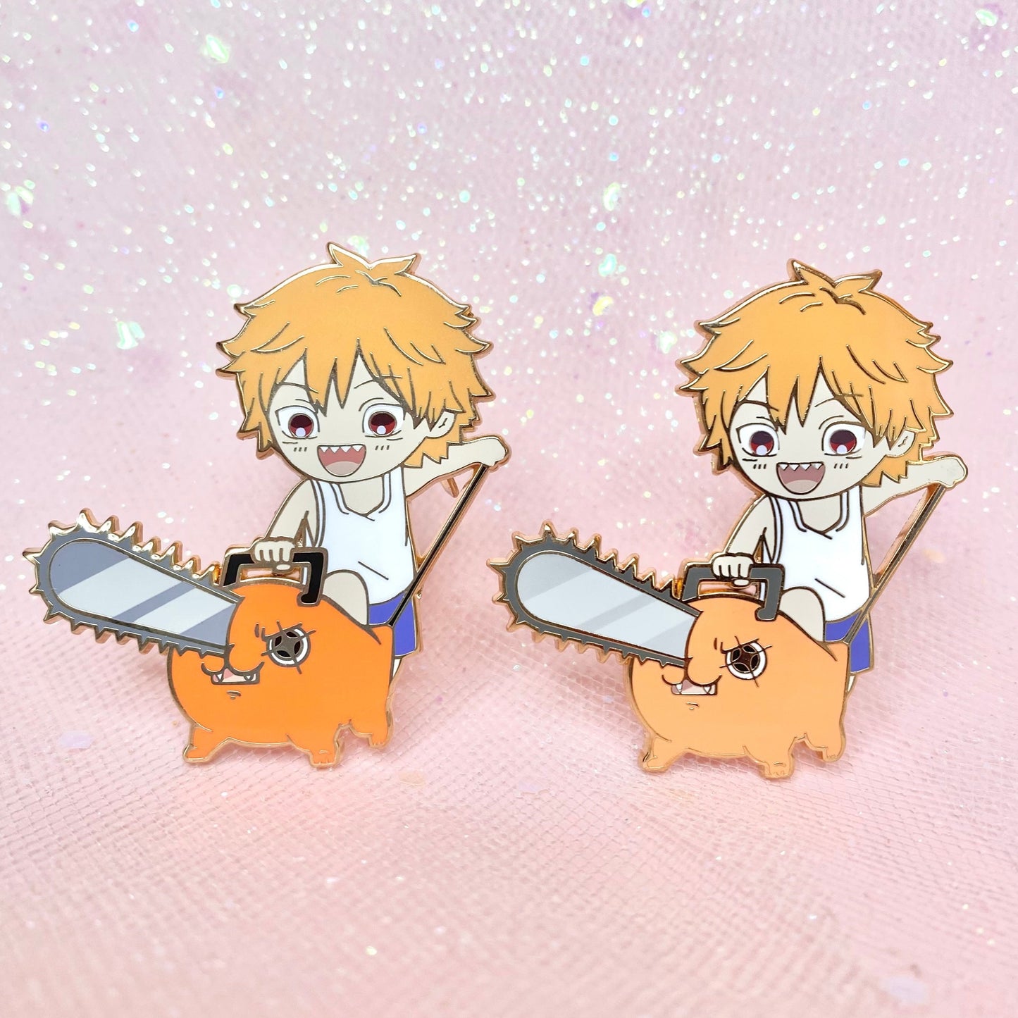 Enamel Pin | Chainsaw Buddies